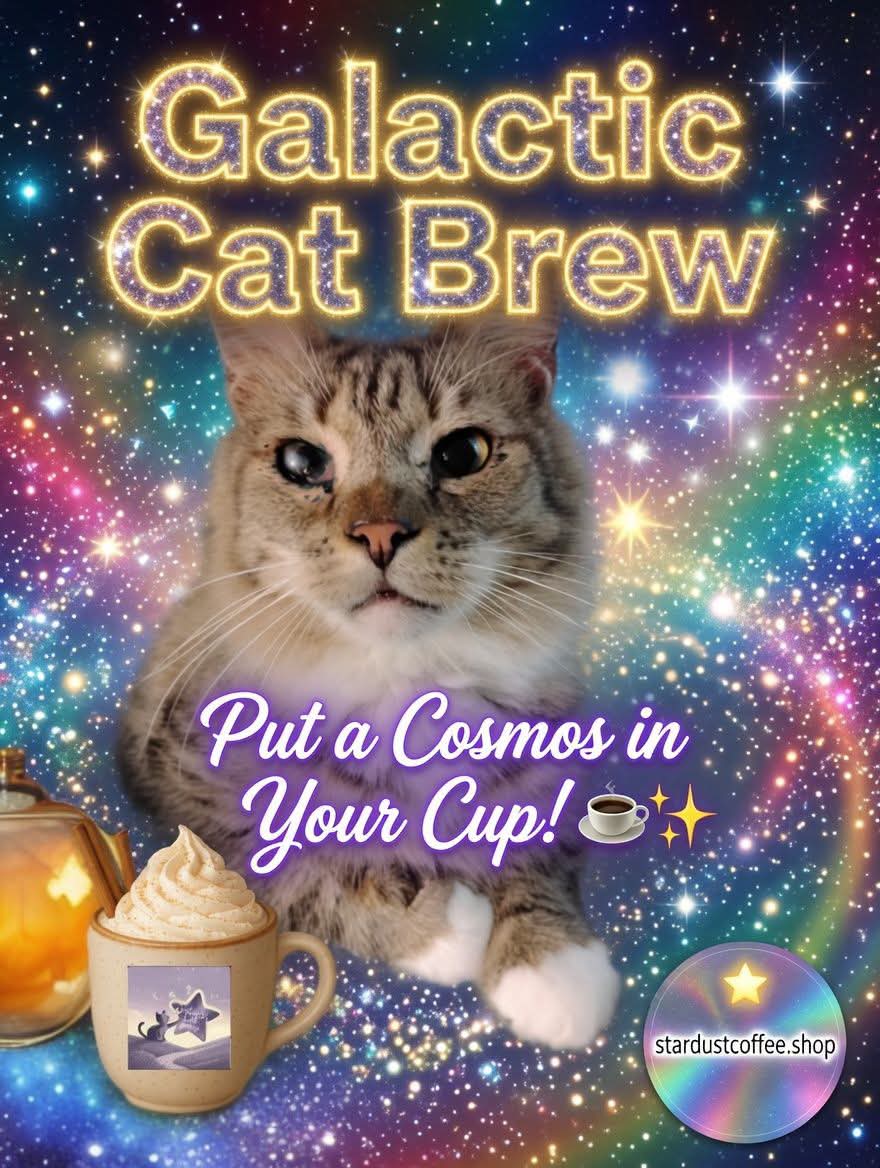 Galactic Cat Brew Kopi Safari Post Roast Coffee Blend