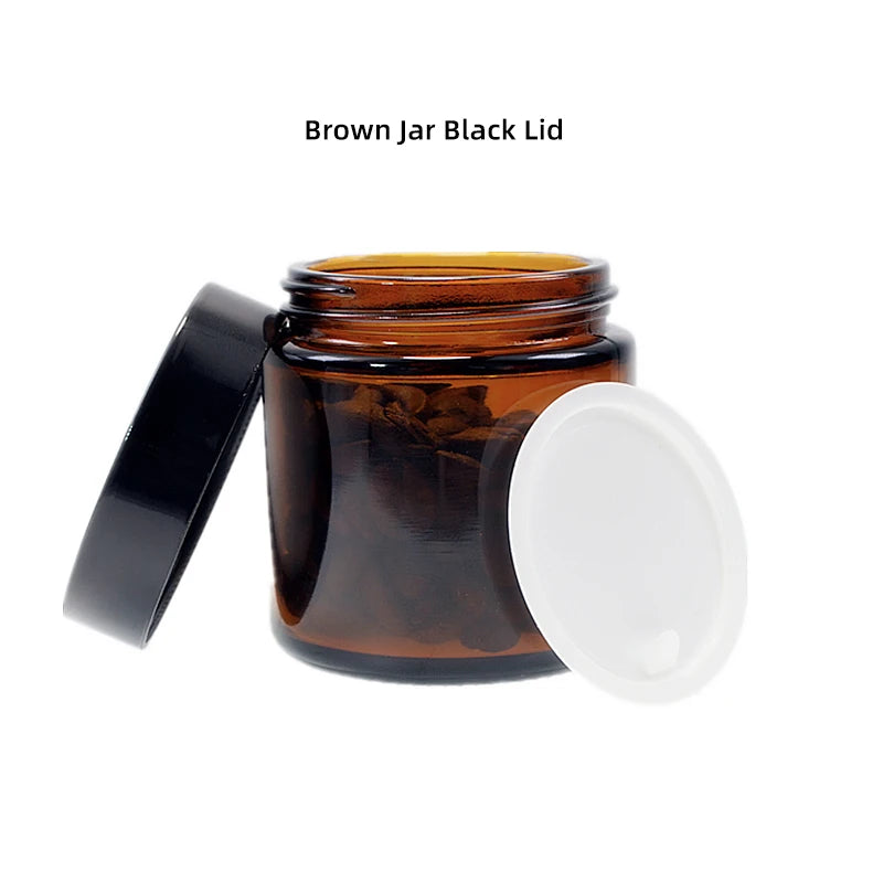 Portable Coffee Bean Storage Glass Jar