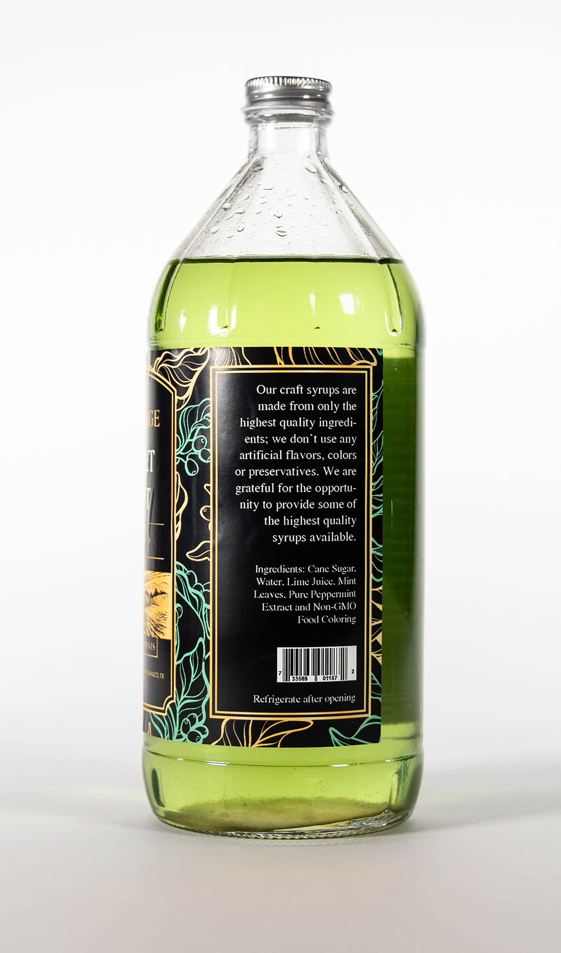 32oz Sweet Mint Syrup