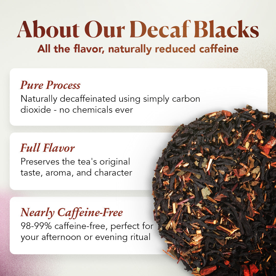 Decaf Comfort Blend Black Tea (Orange - Cinnamon)