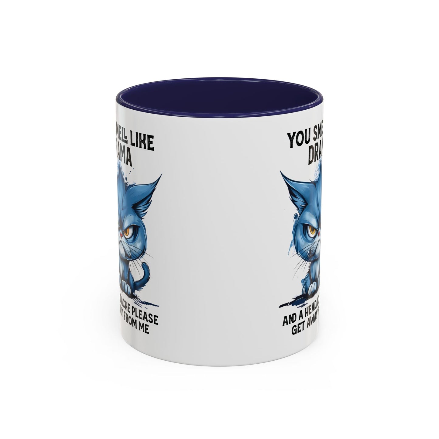 You Smell Like Drama Mug — Grumpy Cat Coffee Cup (11/15oz)
