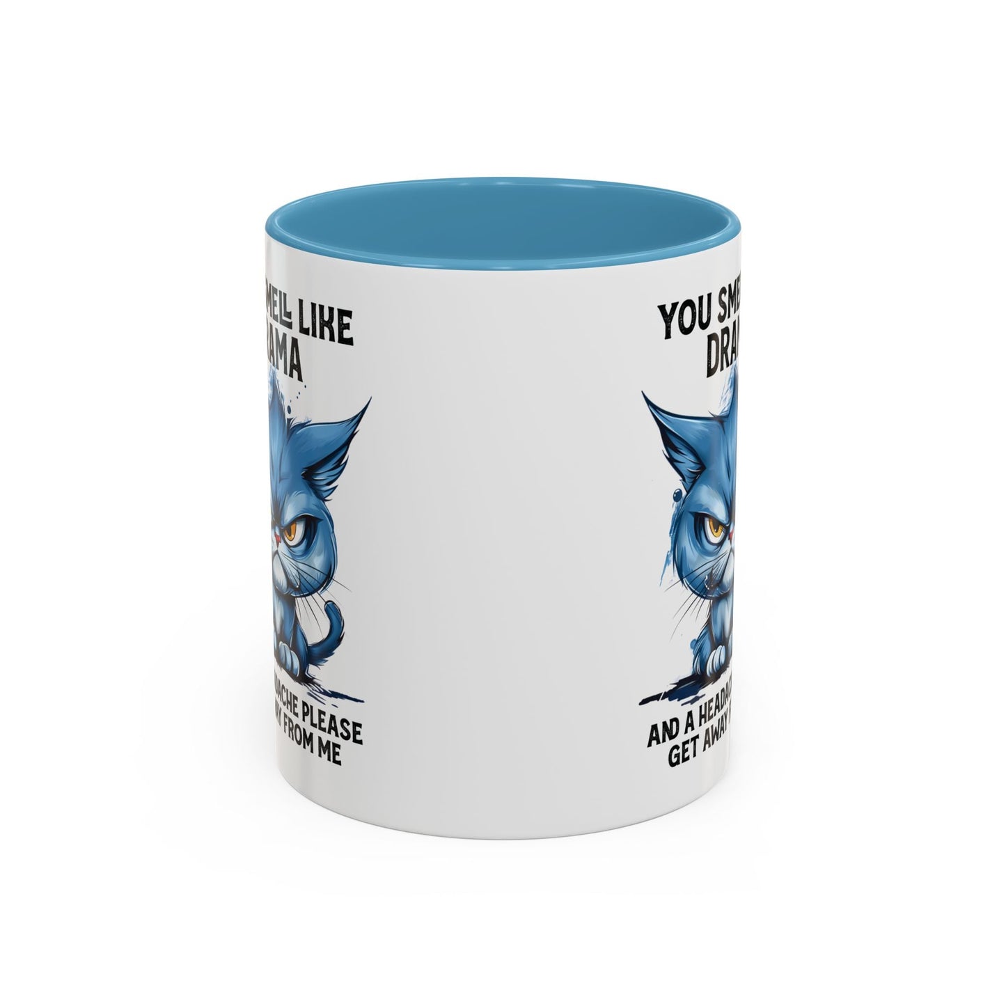 You Smell Like Drama Mug — Grumpy Cat Coffee Cup (11/15oz)
