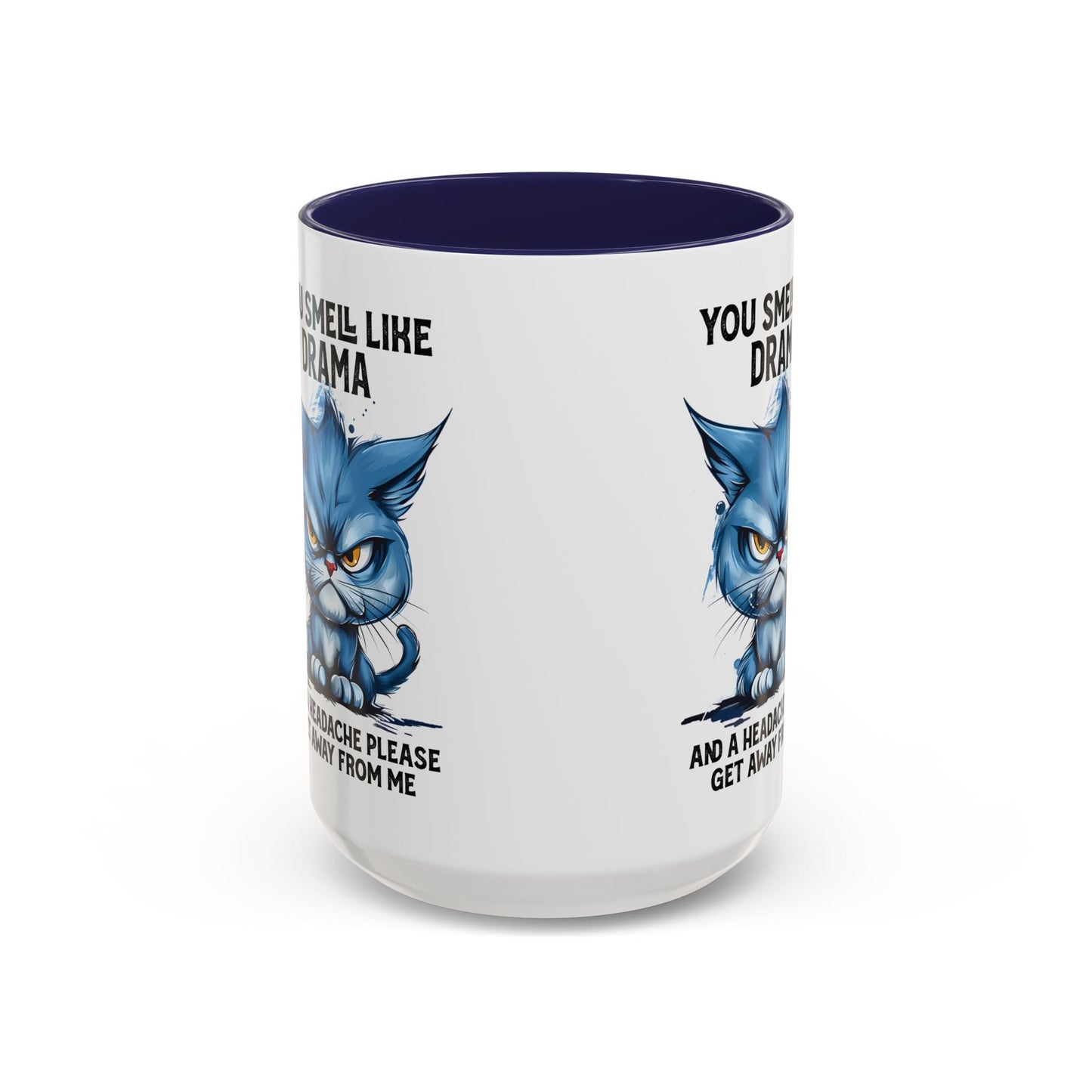 You Smell Like Drama Mug — Grumpy Cat Coffee Cup (11/15oz)