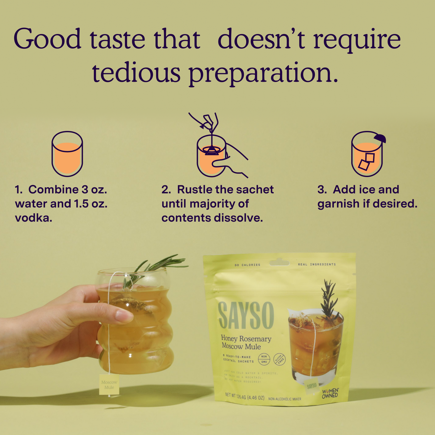 Honey Rosemary Moscow Mule Tea Bags