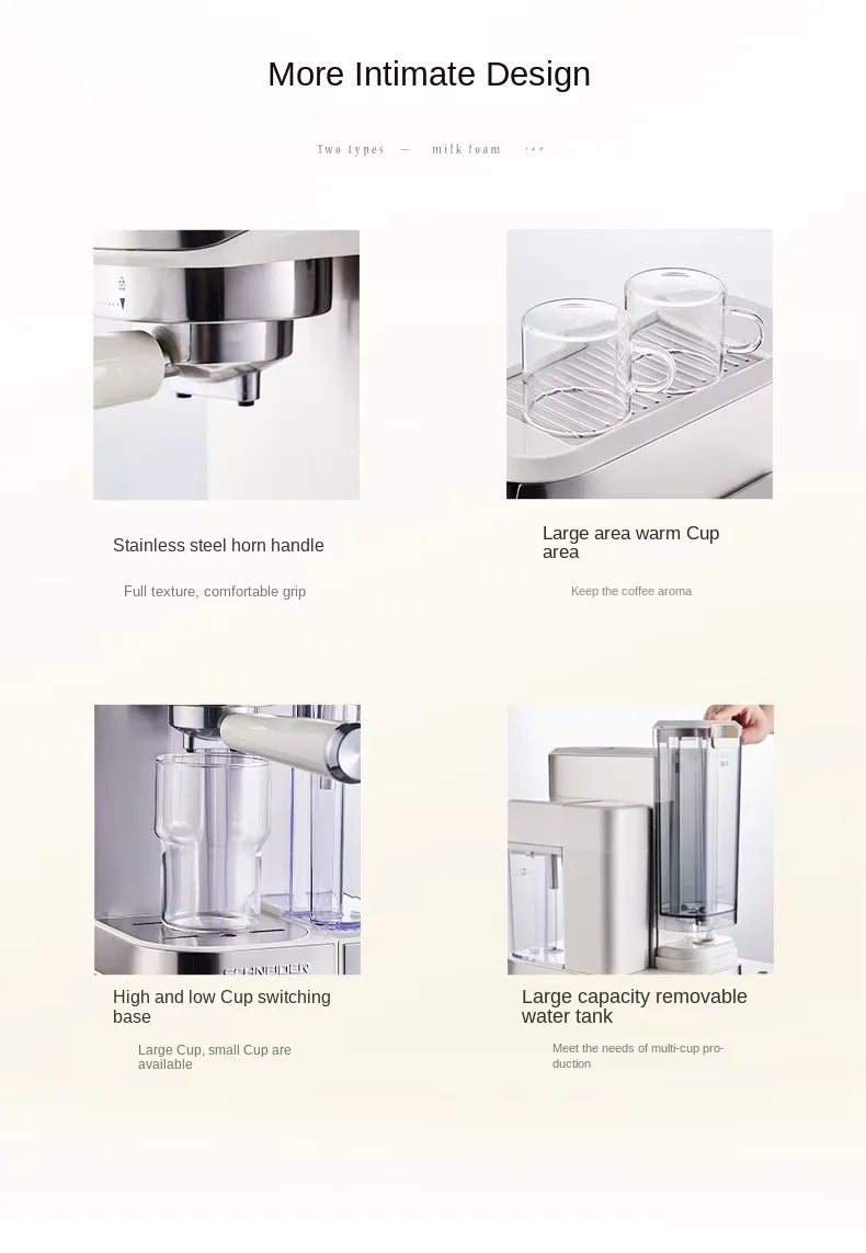 Smart Model Professional Steam Espresso Machine