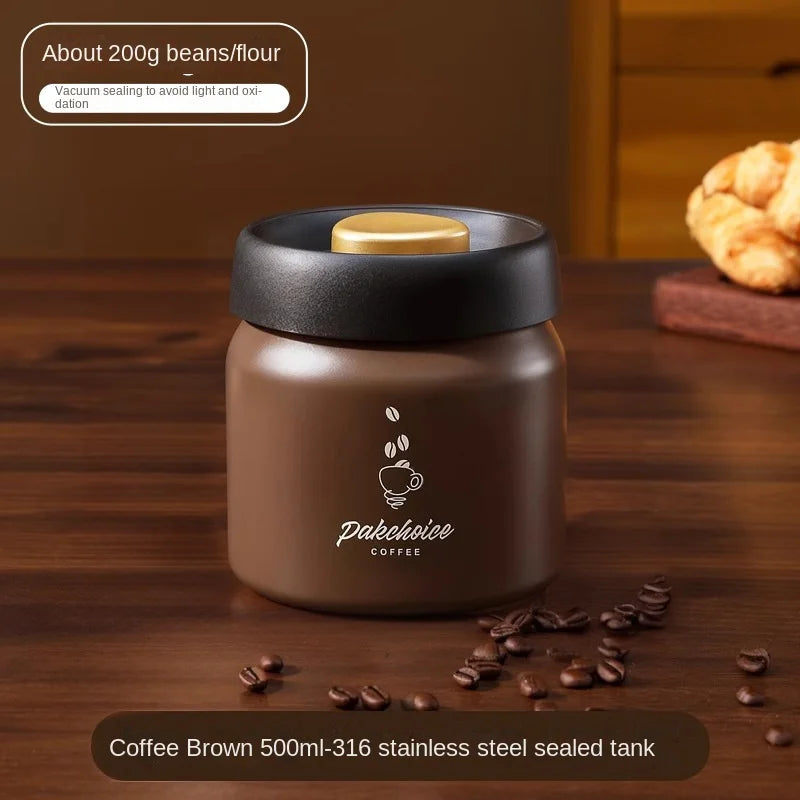 Vacuum Coffee Bean Storage Container