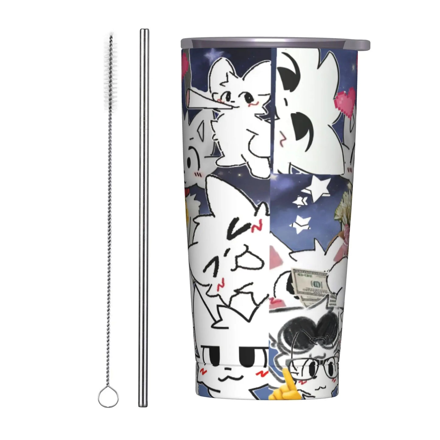 Silly Cat Insulated Tumbler