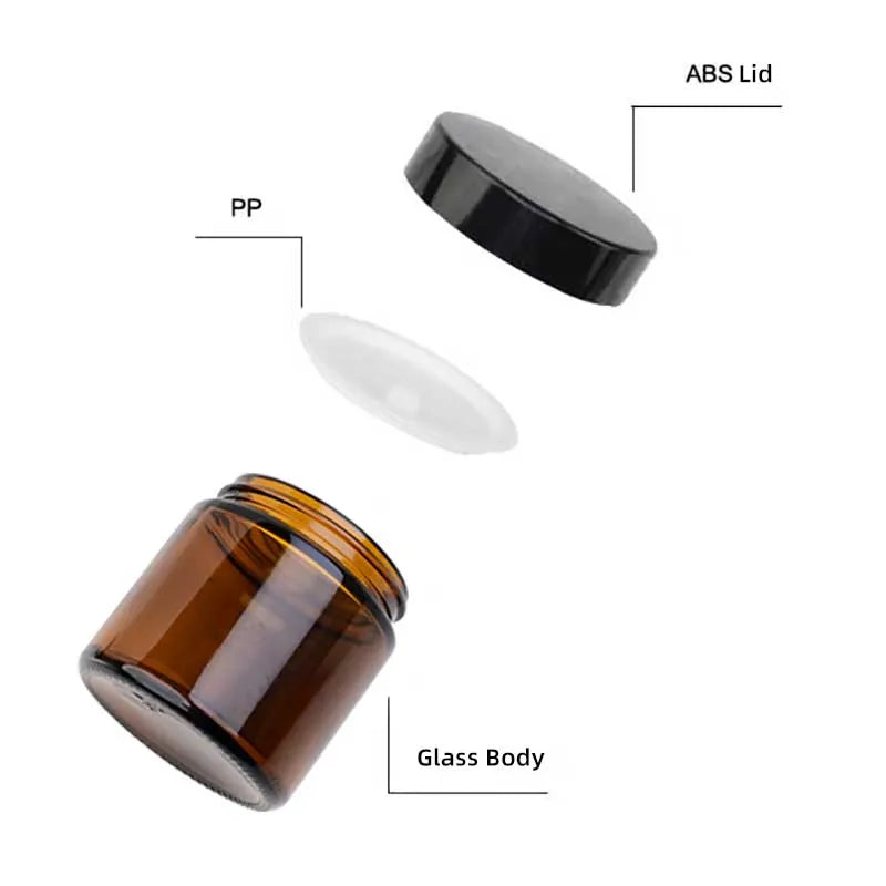 Portable Coffee Bean Storage Glass Jar