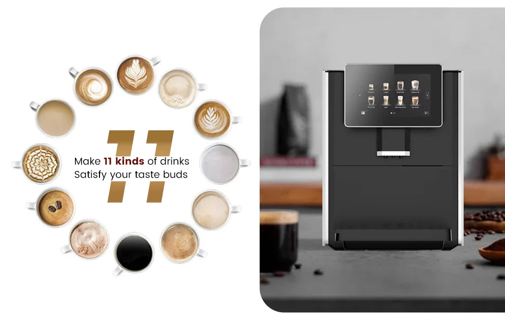 Mcilpoog CM1001-7" colorfAutomatic Espresso Machine