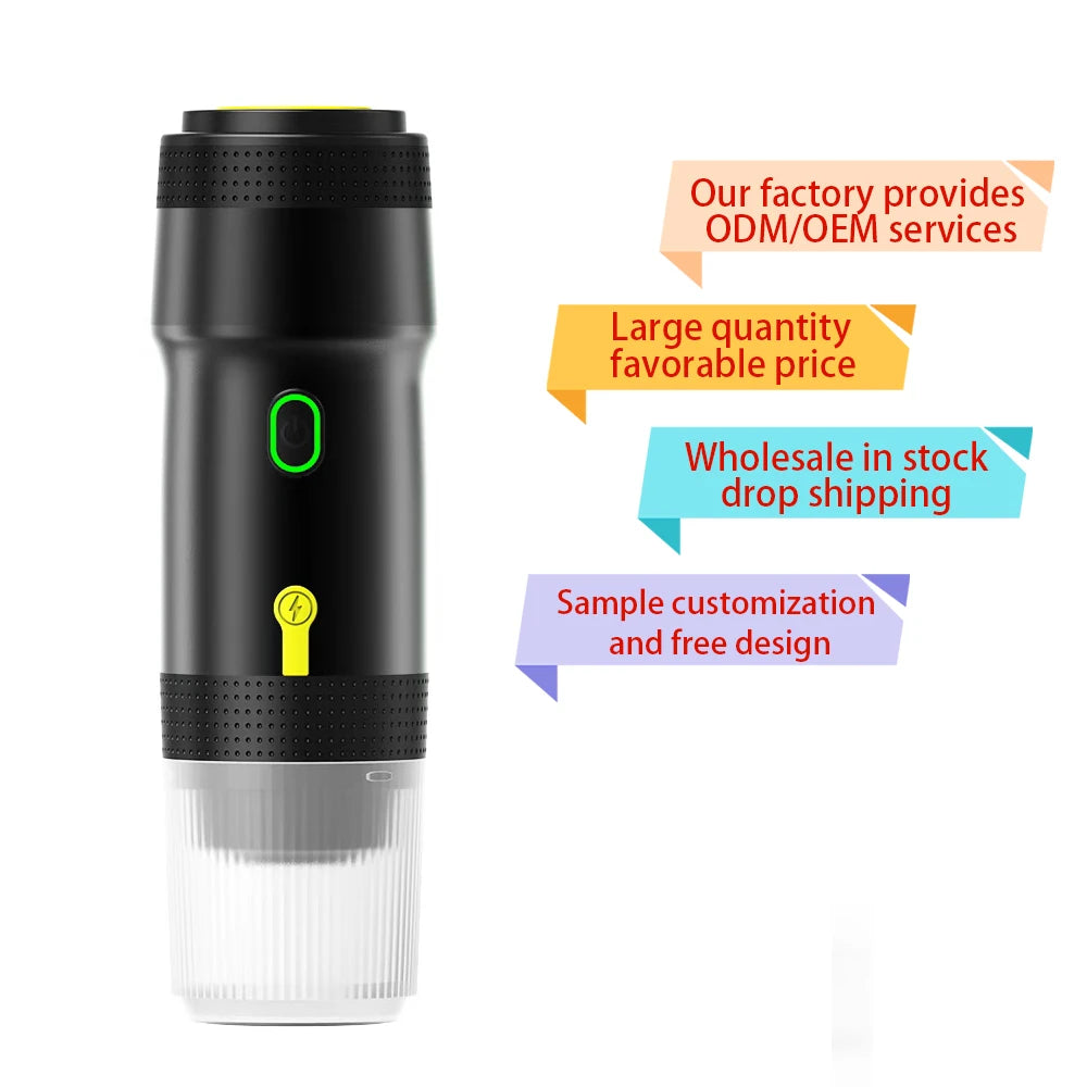 Battery-Powered Fully Automatic Espresso Capsule