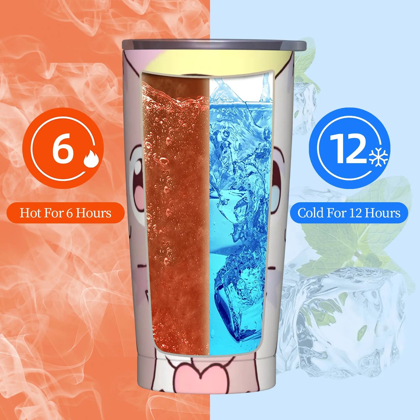 Silly Cat Insulated Tumbler