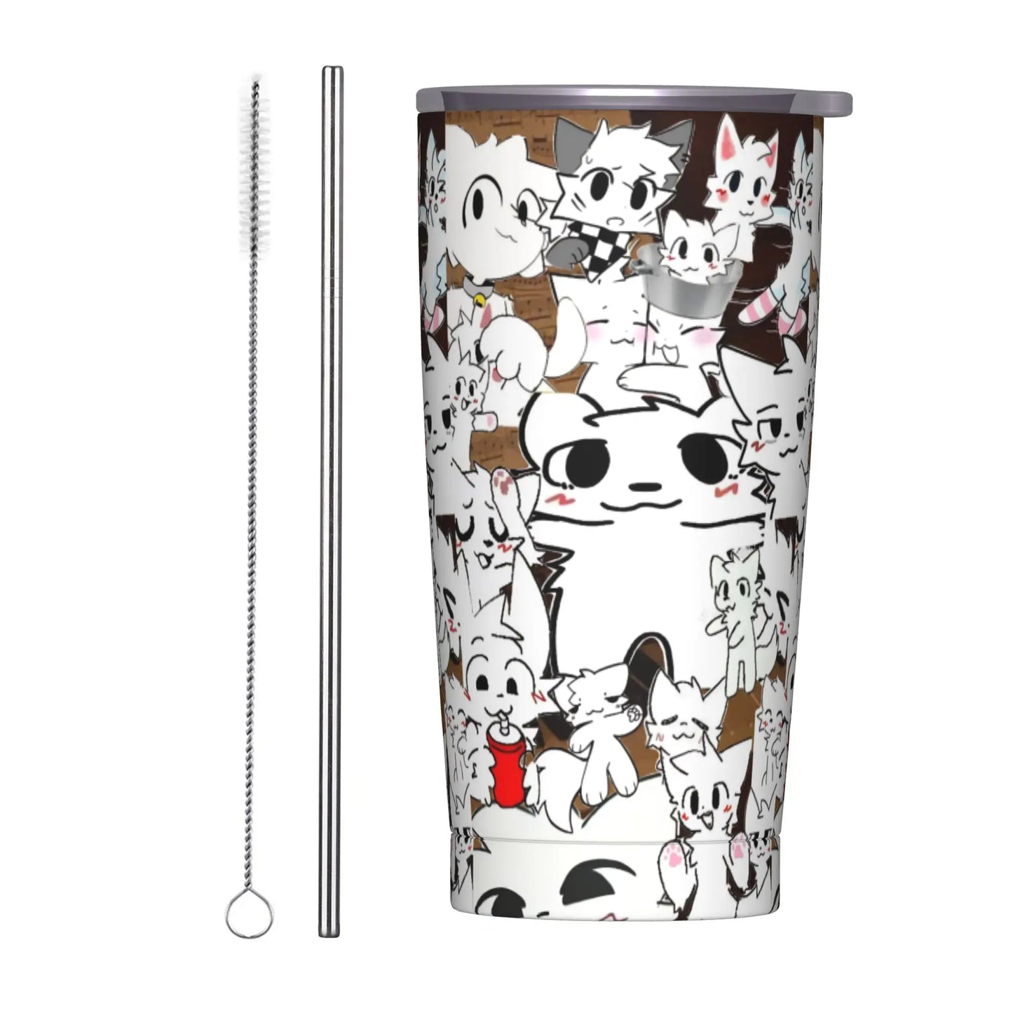 Silly Cat Insulated Tumbler