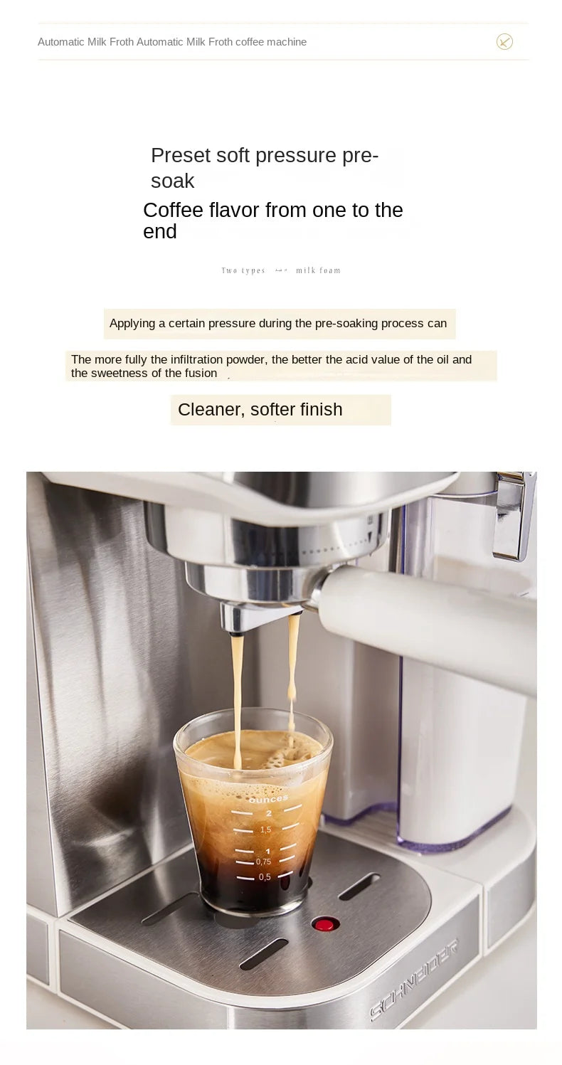 Smart Model Professional Steam Espresso Machine