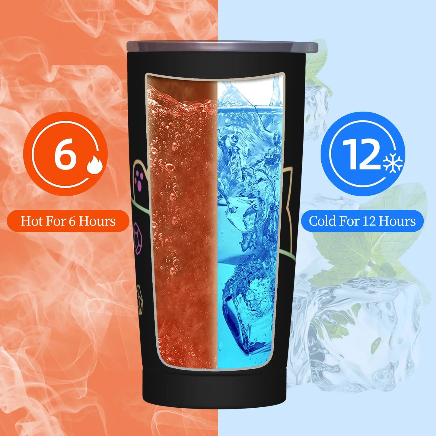 Meowster Stainless Steel Tumbler