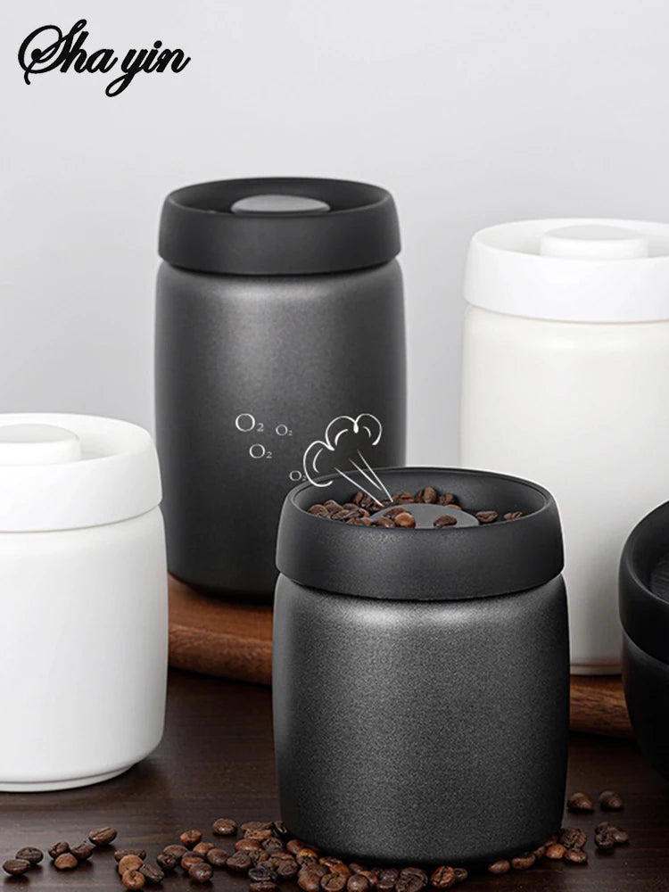 Coffee Beans Vacuum Sealed Jug