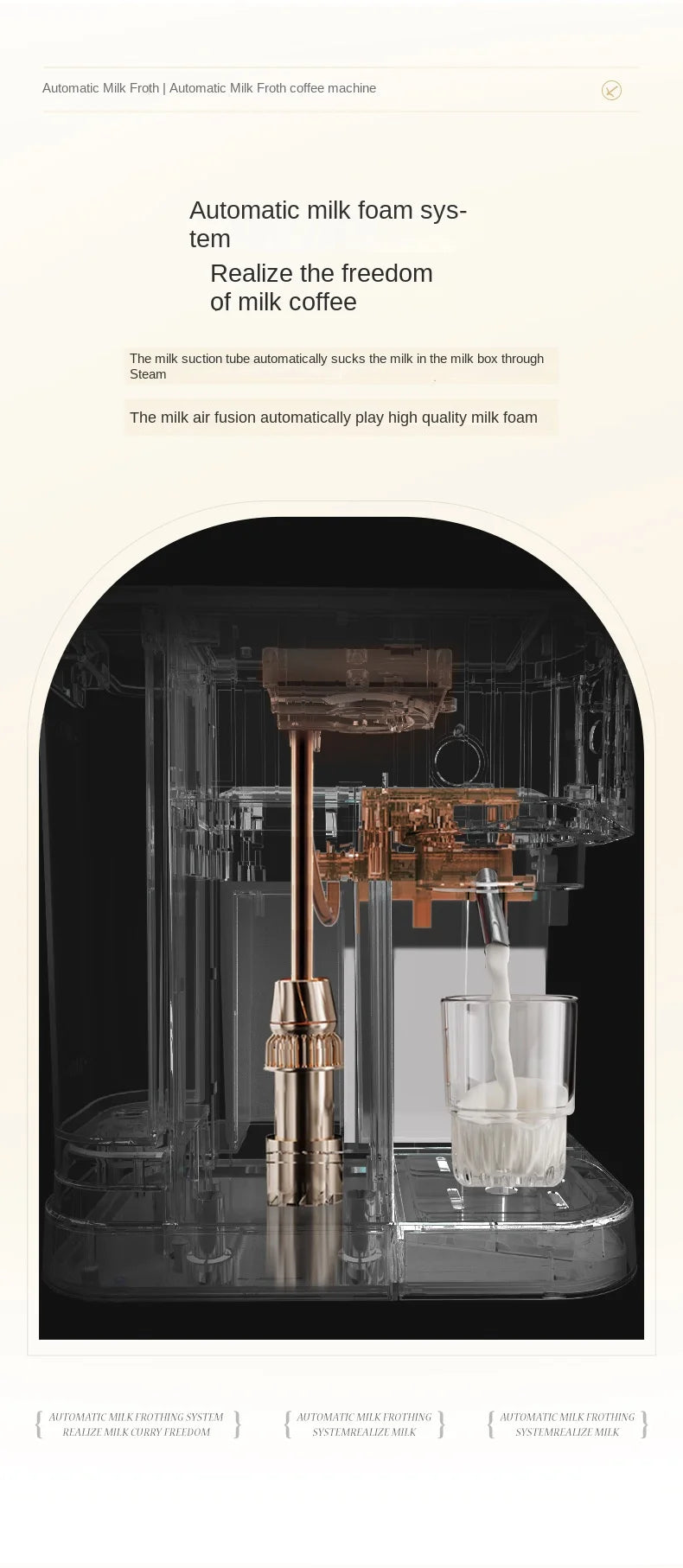 Smart Model Professional Steam Espresso Machine