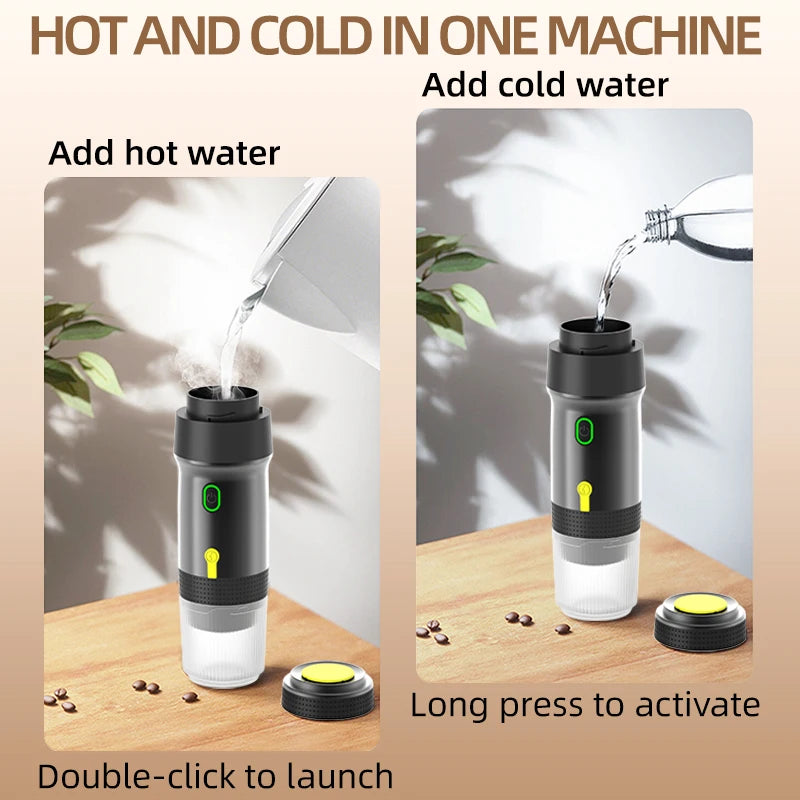 Battery-Powered Fully Automatic Espresso Capsule