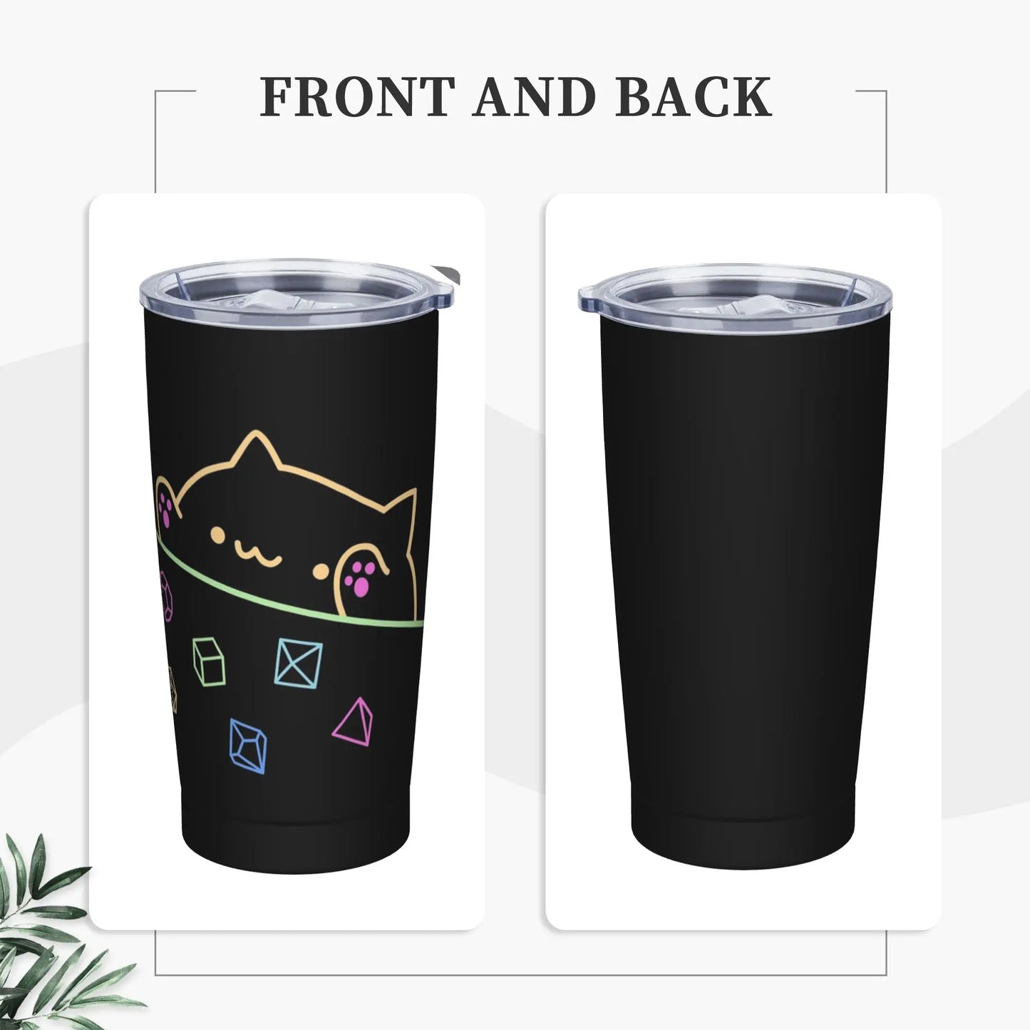 Meowster Stainless Steel Tumbler