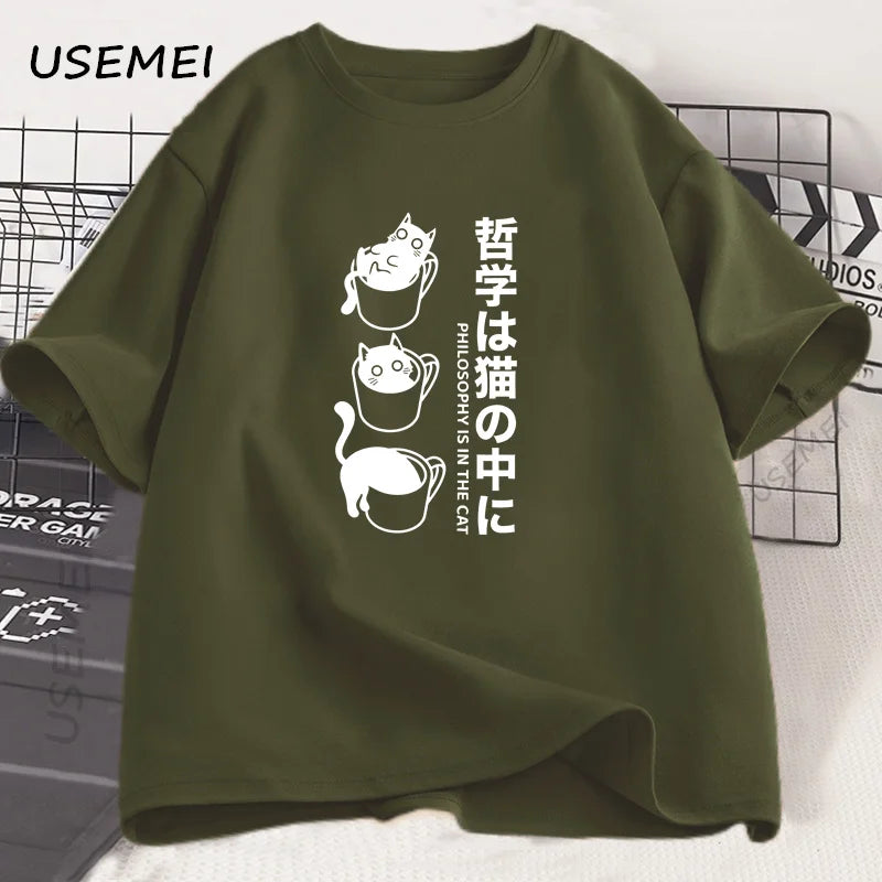 Funny Kawaii Cat T-Shirt