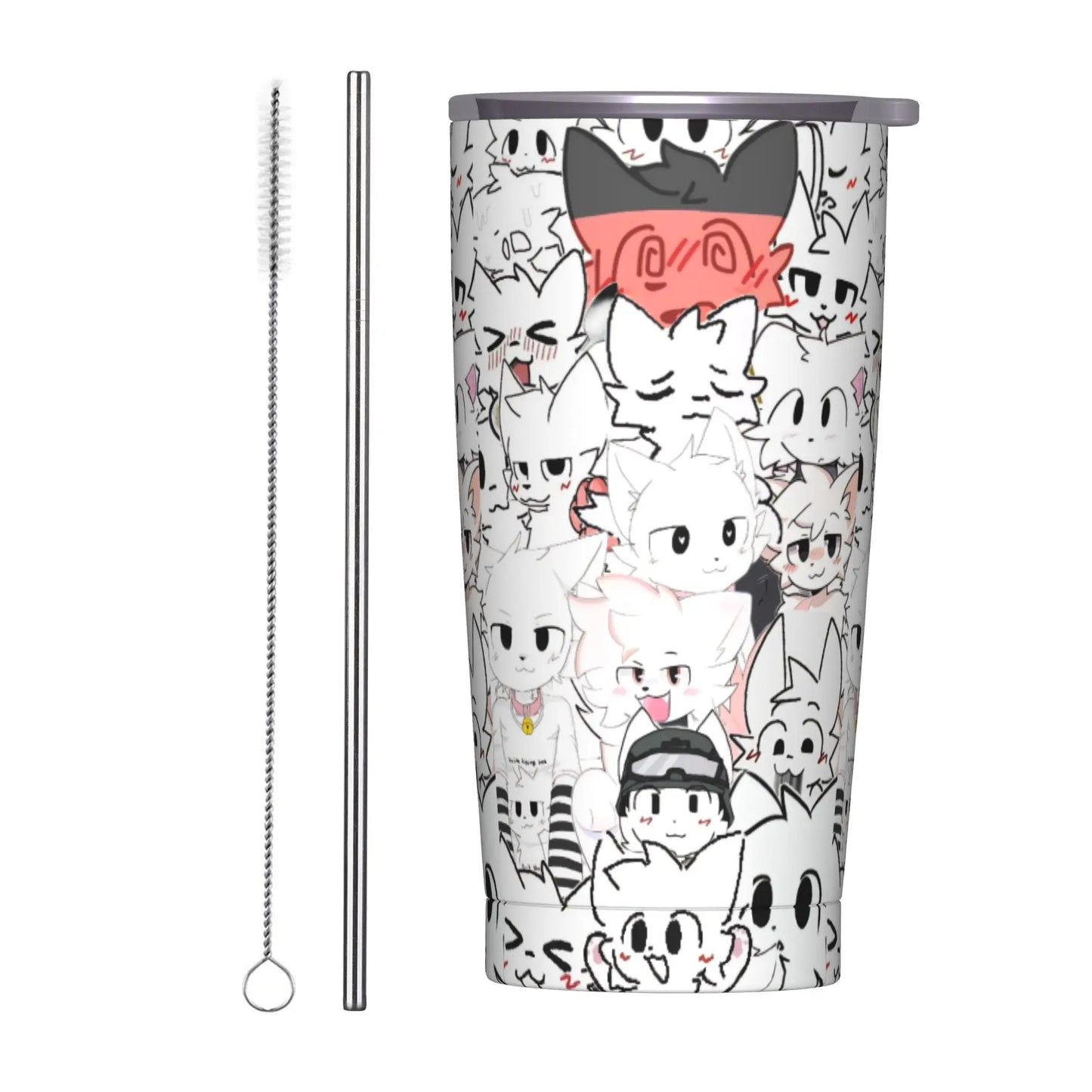 Silly Cat Insulated Tumbler
