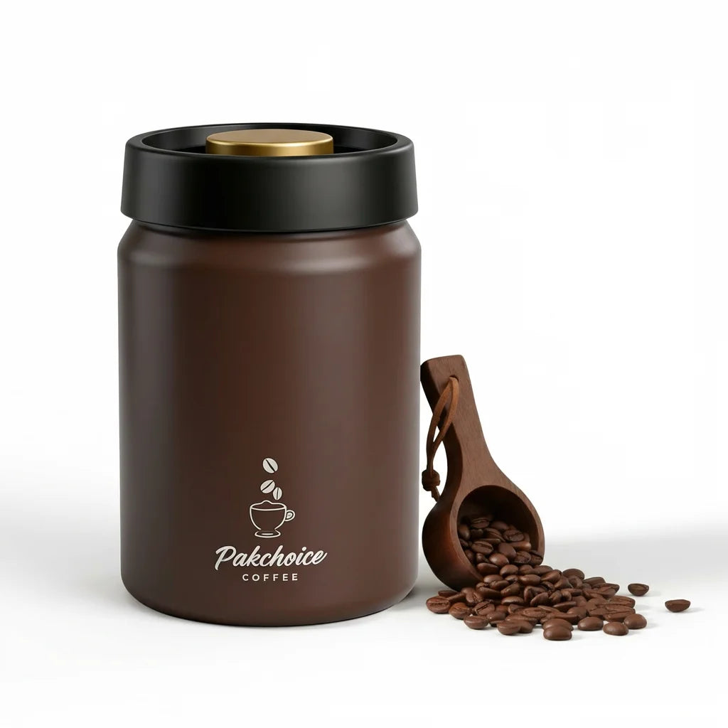 Vacuum Coffee Bean Storage Container