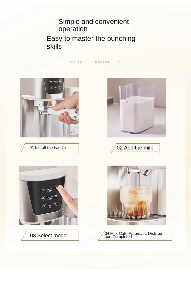 Smart Model Professional Steam Espresso Machine