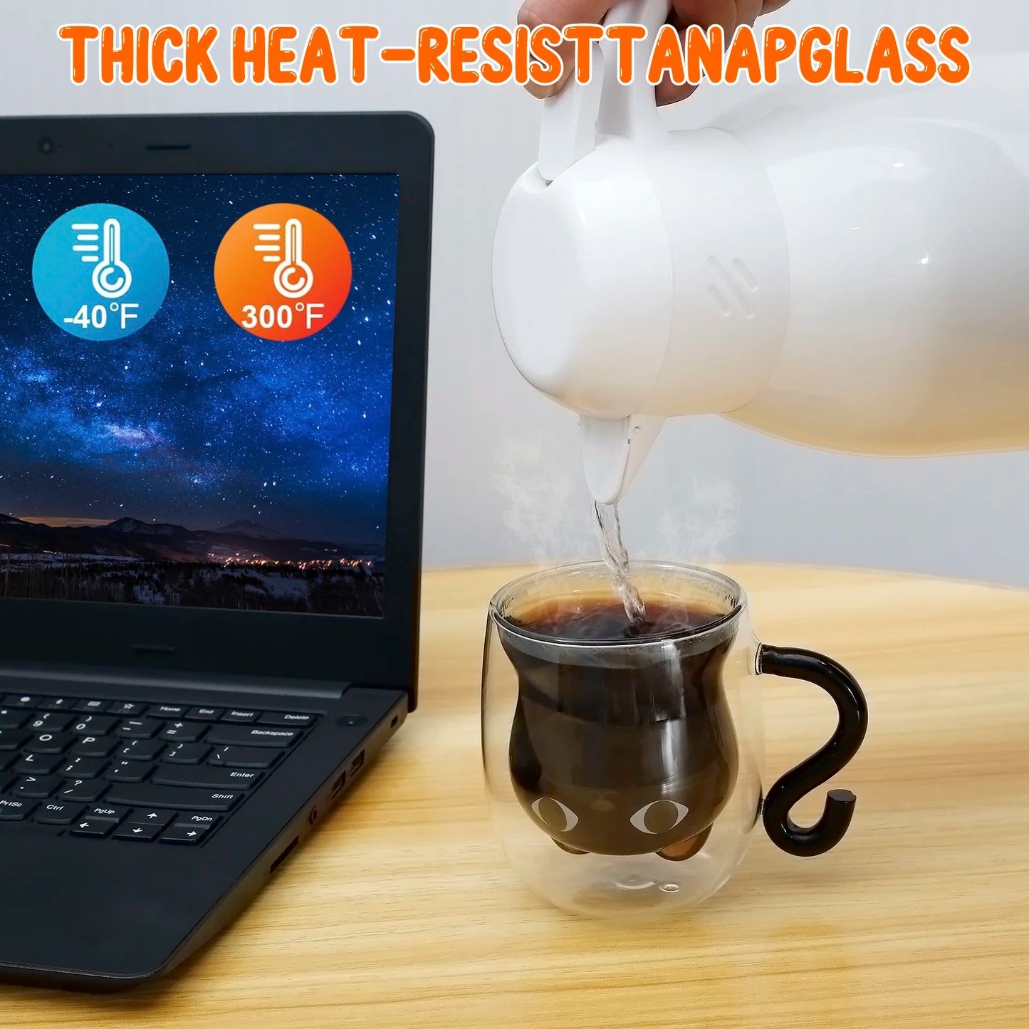 Cat Tail Coffee Mug