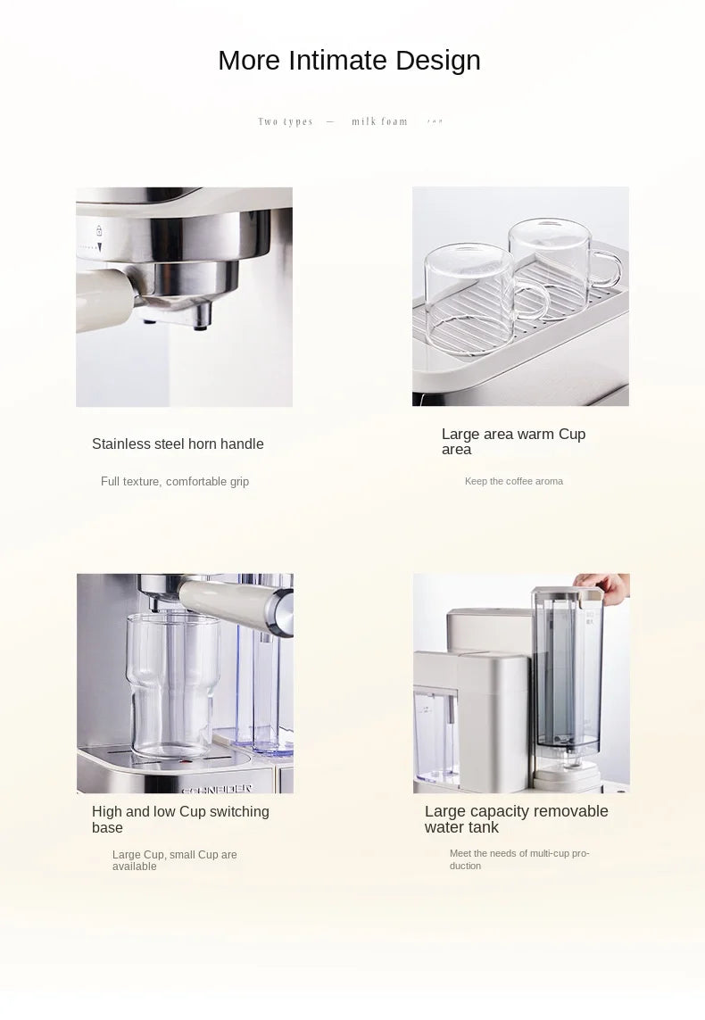 Smart Model Professional Steam Espresso Machine