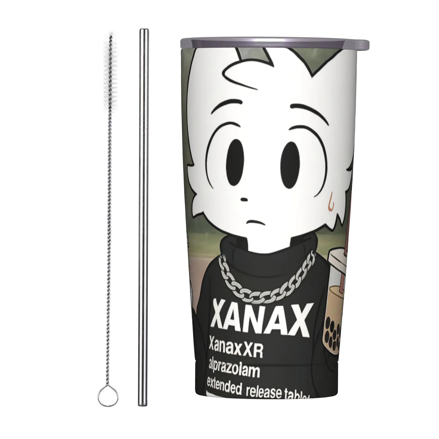 Silly Cat Insulated Tumbler