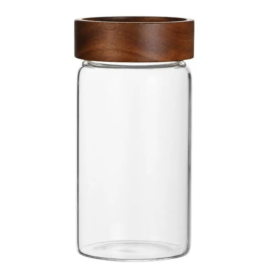 Coffee Beans Sealed Tank Transparent Glass