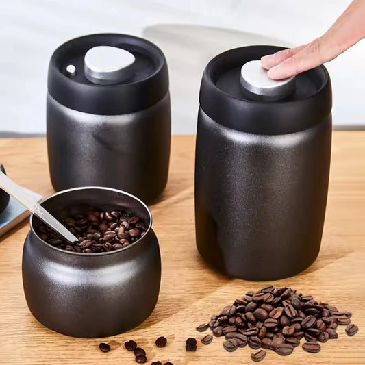 Coffee Beans Vacuum Sealed Jug