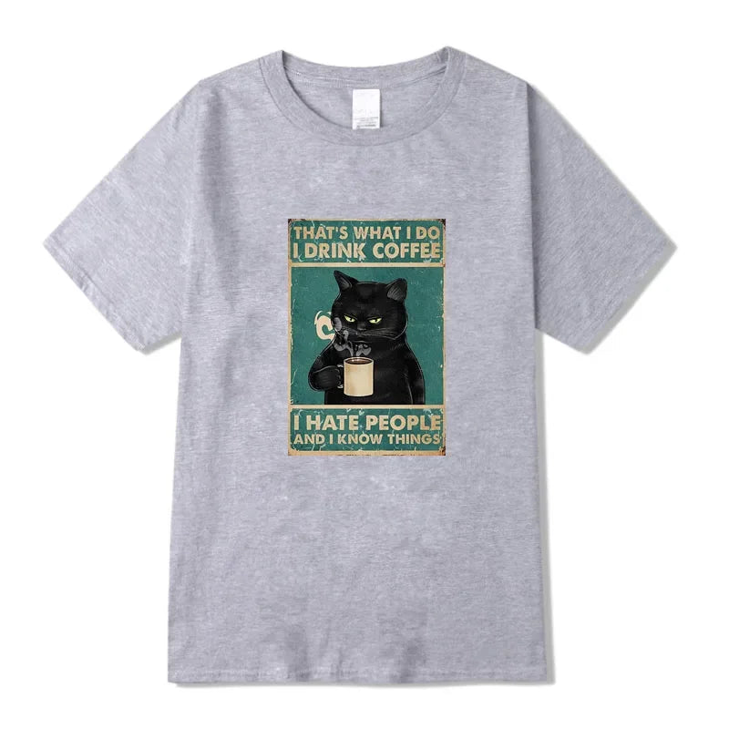 Men's Cat O-Neck T-Shirt
