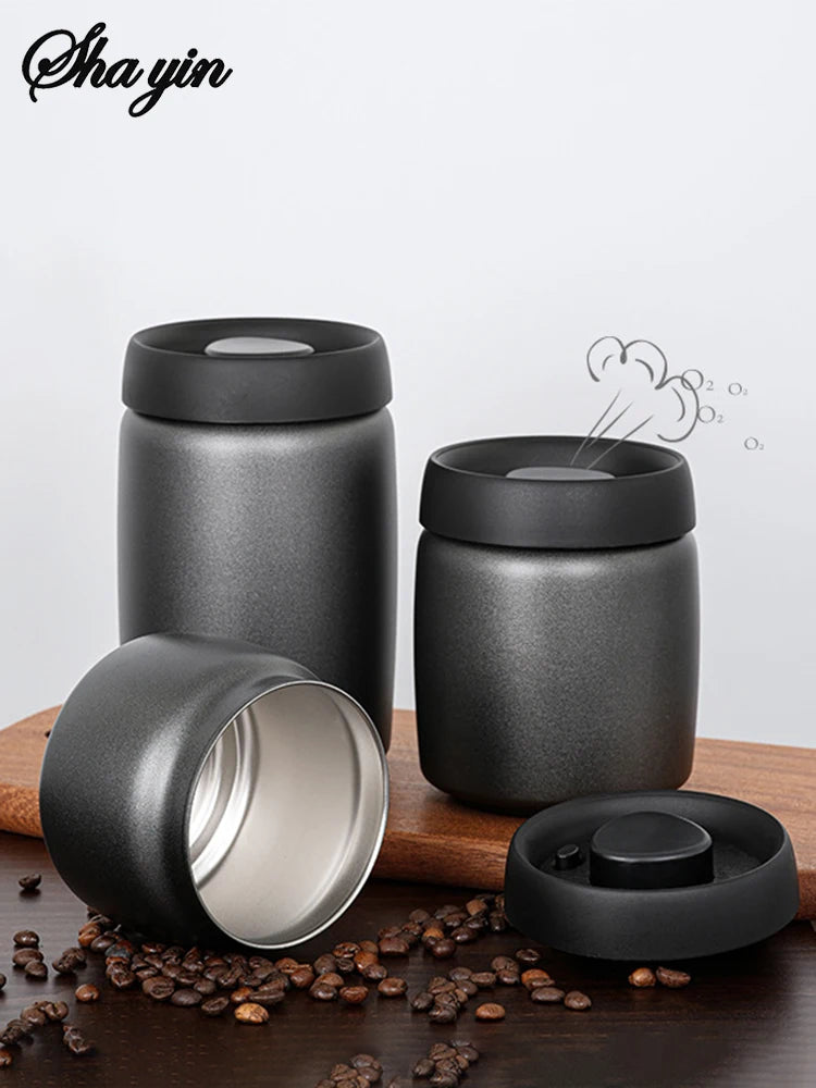 Coffee Beans Vacuum Sealed Jug