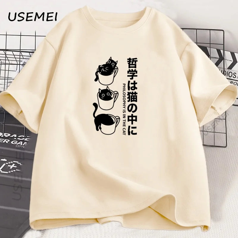Funny Kawaii Cat T-Shirt
