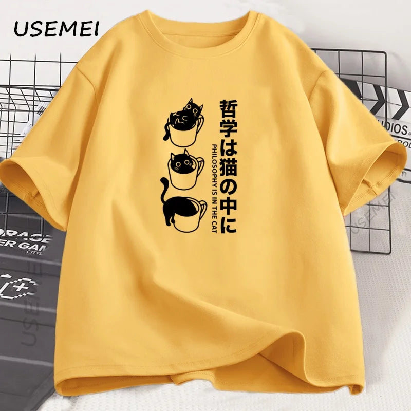 Funny Kawaii Cat T-Shirt