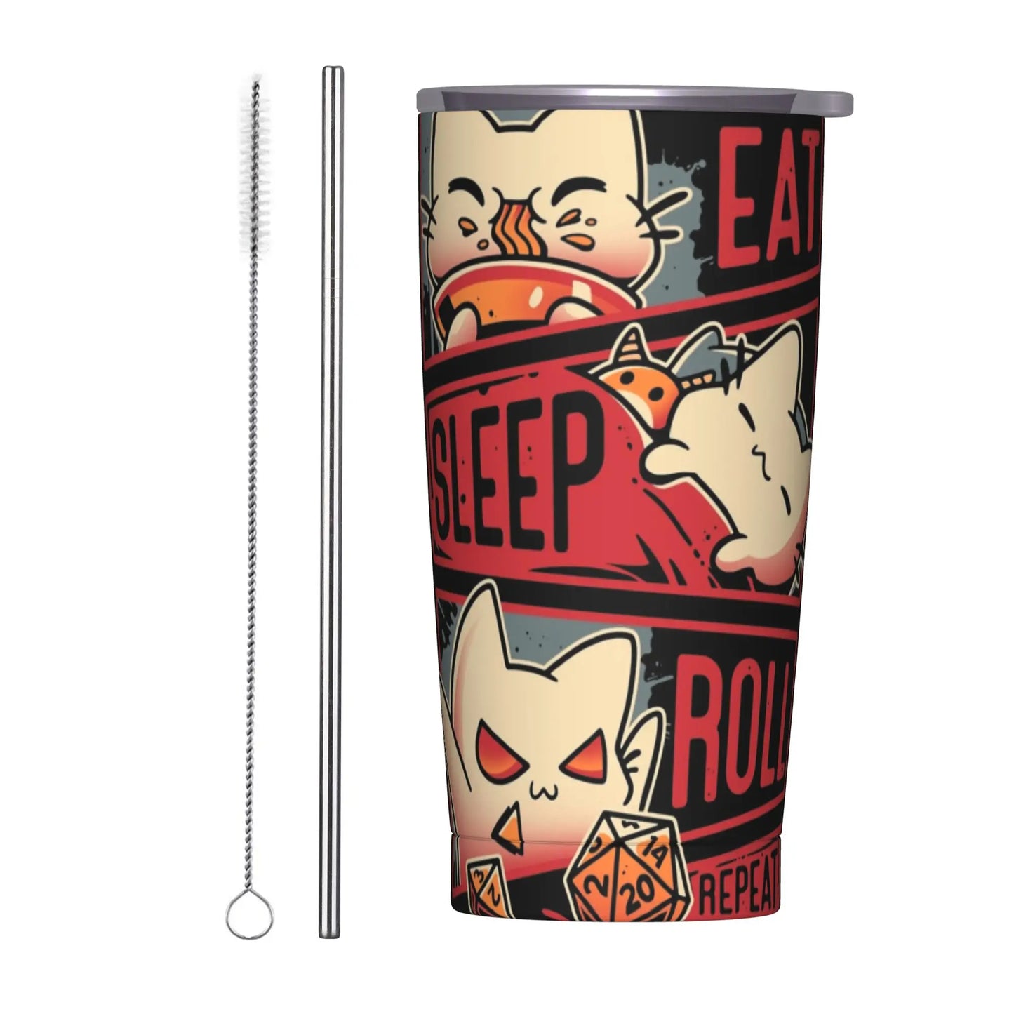 Meowster Stainless Steel Tumbler