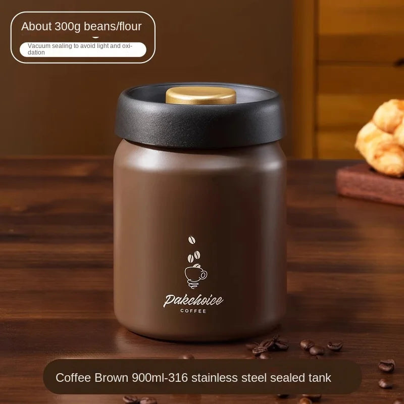 Vacuum Coffee Bean Storage Container