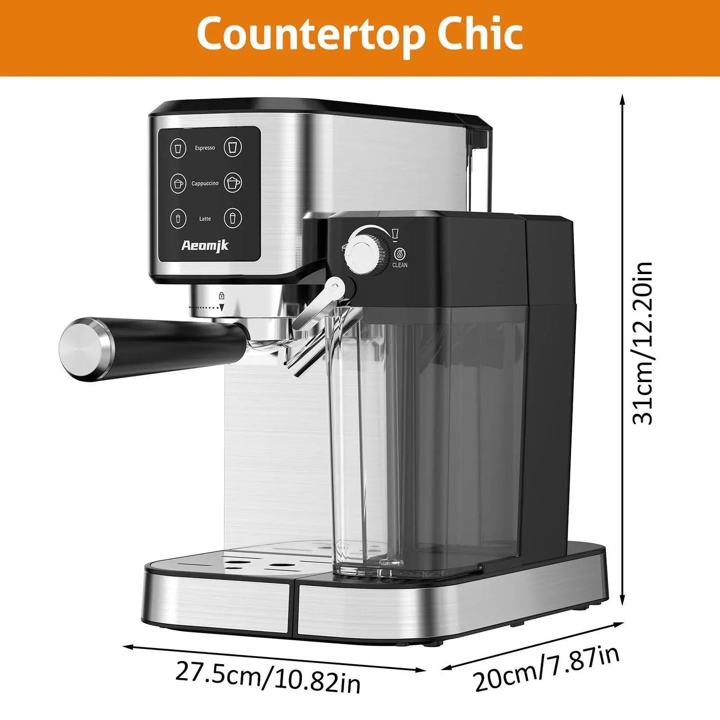 Smart Model Professional Steam Espresso Machine