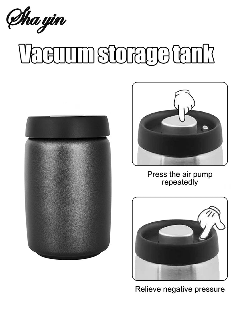 Coffee Beans Vacuum Sealed Jug