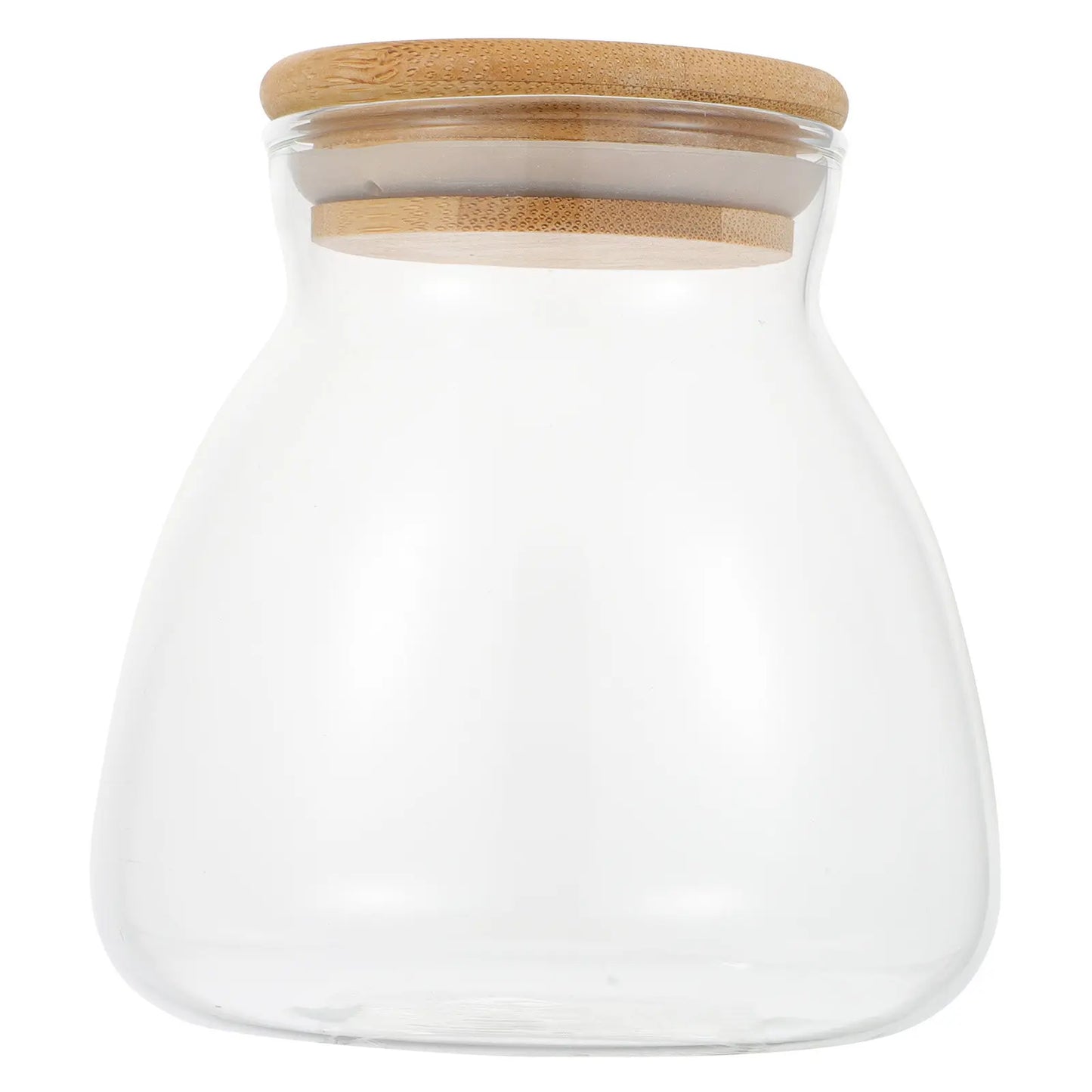 Coffee Bean Can Glass Storage Jar