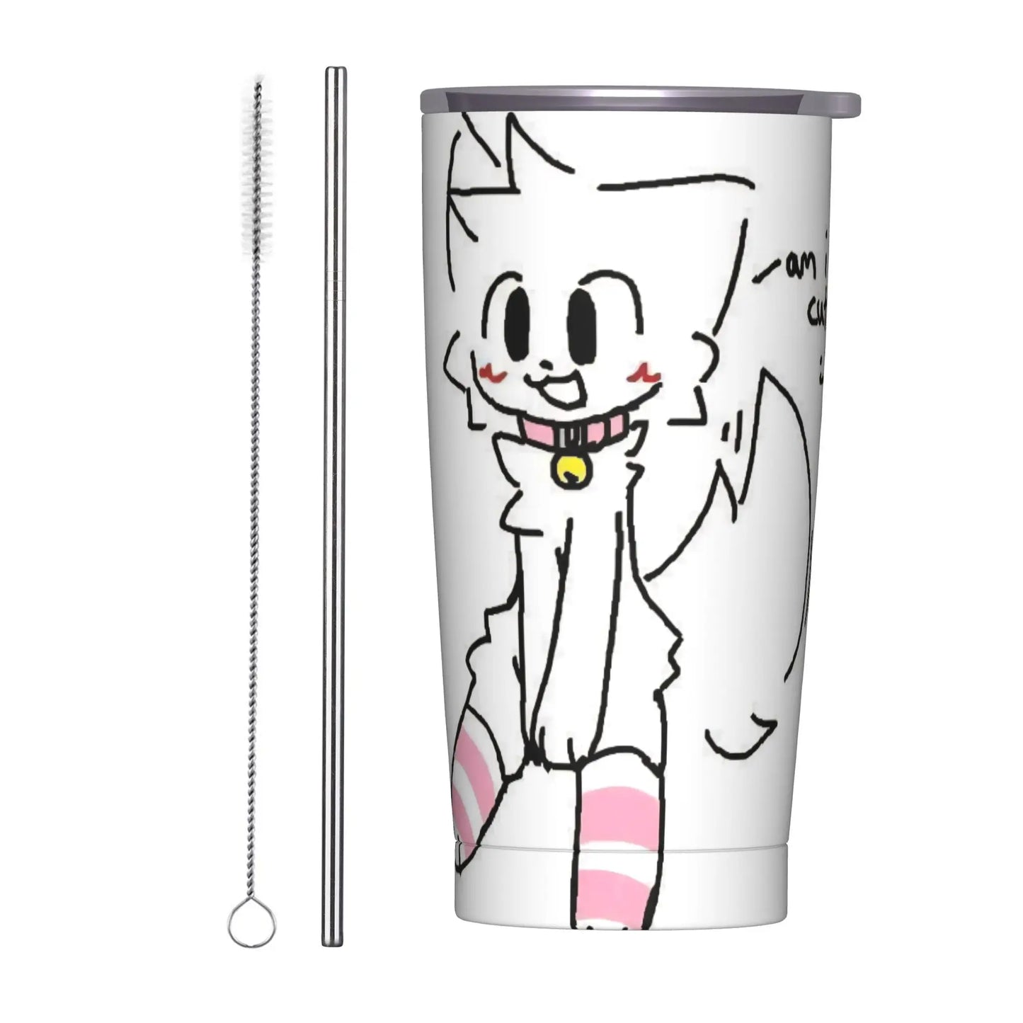 Silly Cat Insulated Tumbler