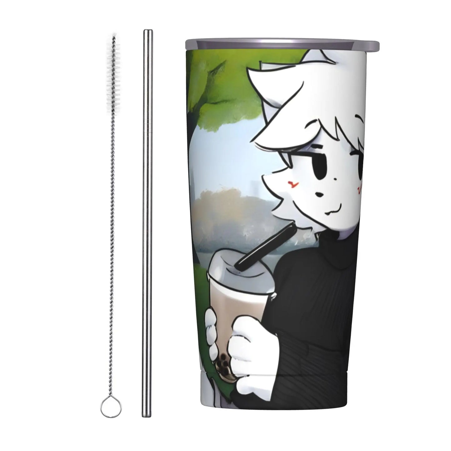 Silly Cat Insulated Tumbler