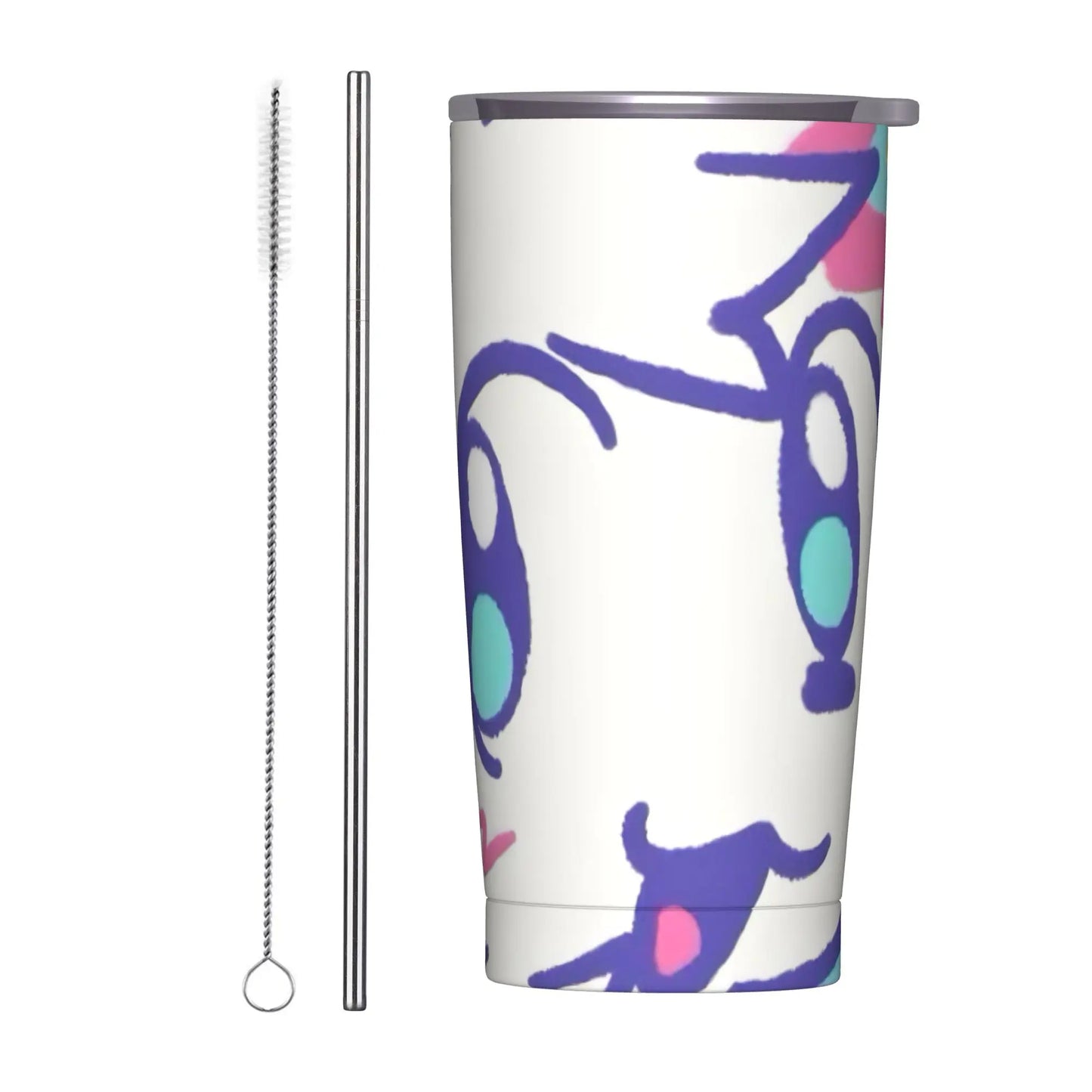 Silly Cat Insulated Tumbler