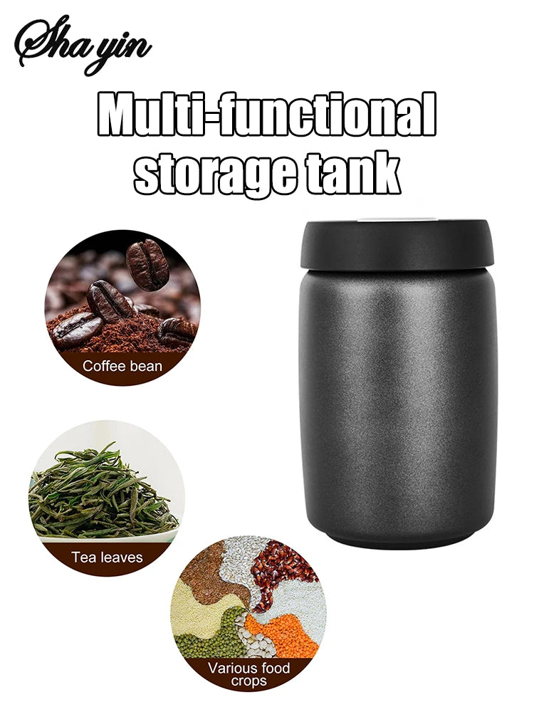 Coffee Beans Vacuum Sealed Jug