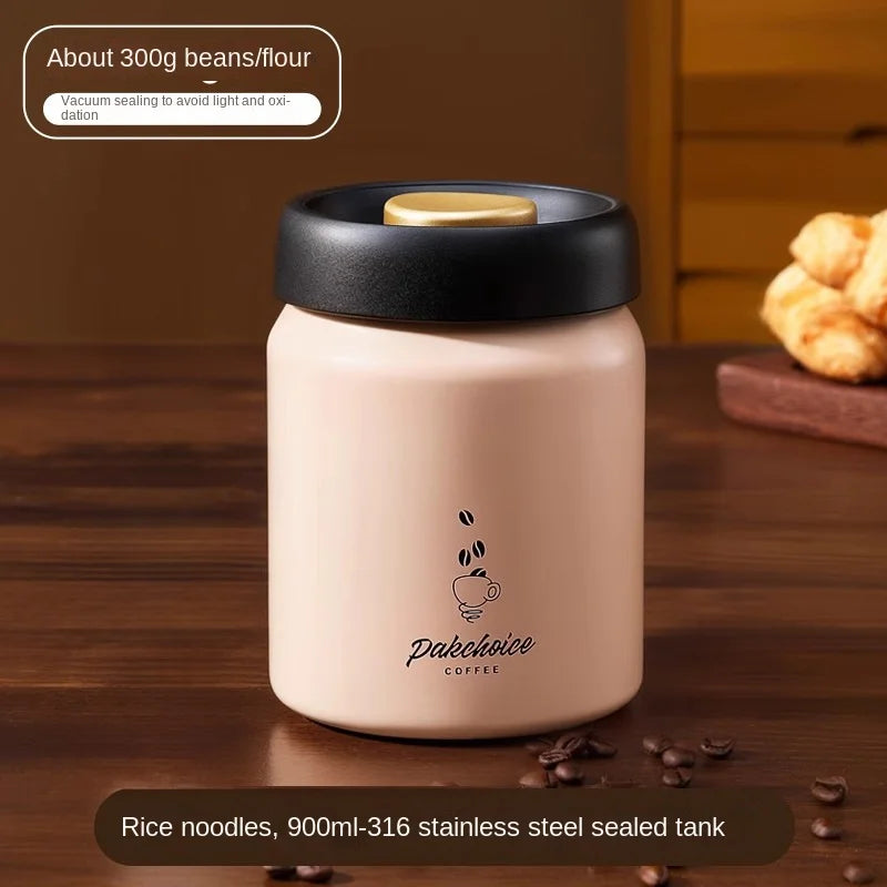 Vacuum Coffee Bean Storage Container