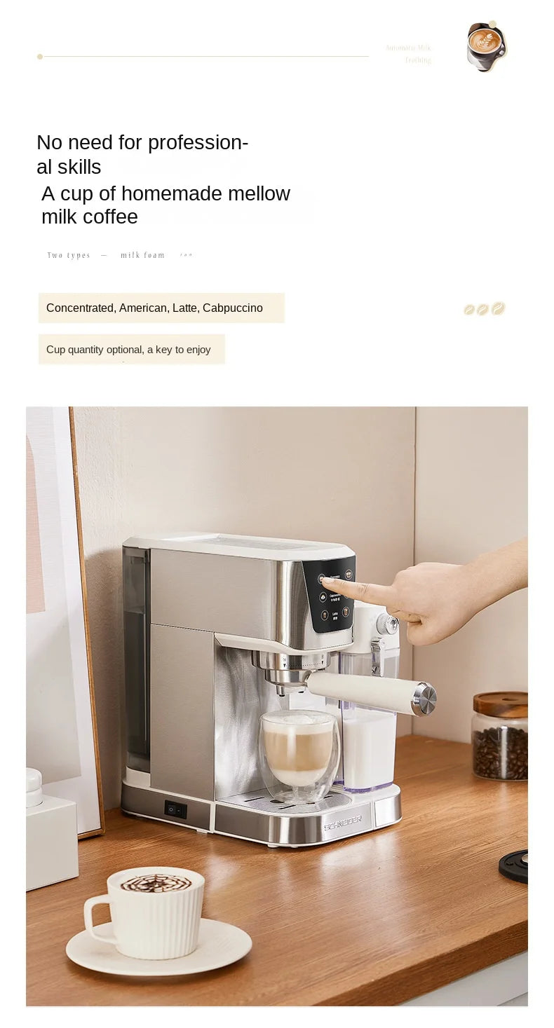 Smart Model Professional Steam Espresso Machine