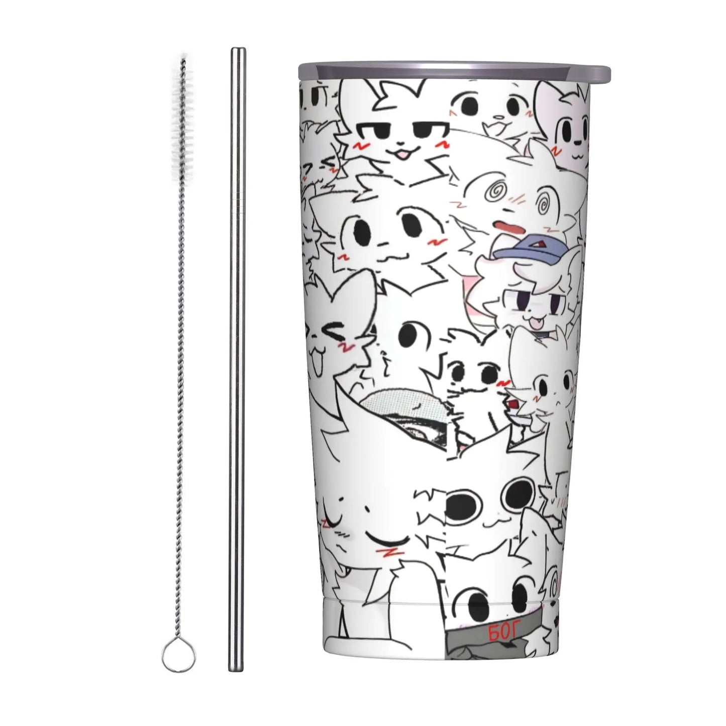 Silly Cat Insulated Tumbler