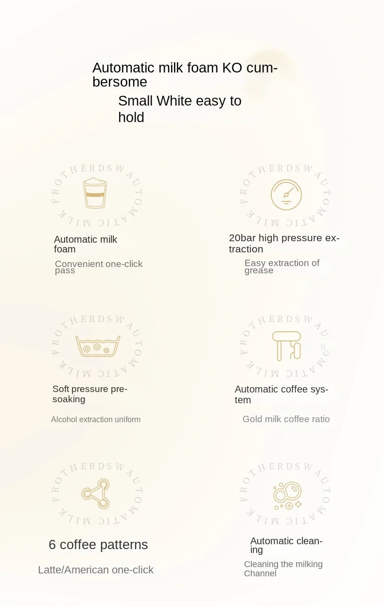 Smart Model Professional Steam Espresso Machine