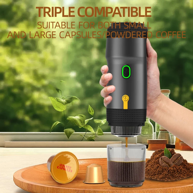 Battery-Powered Fully Automatic Espresso Capsule