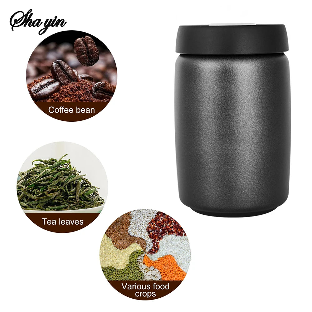 Coffee Beans Vacuum Sealed Jug